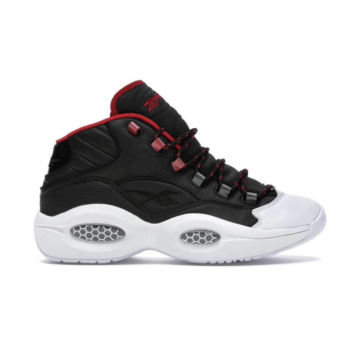 

Кроссовки унисекс Reebok James Harden x Question Mid OG Meets OG Black Footwear-White Scarlet FZ1365