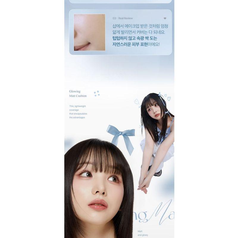 APRILSKIN - Glowing Matt Cushion Set - 5 Colors