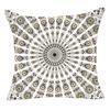 Mandala Series Linen Pillowcase Cushion Cover