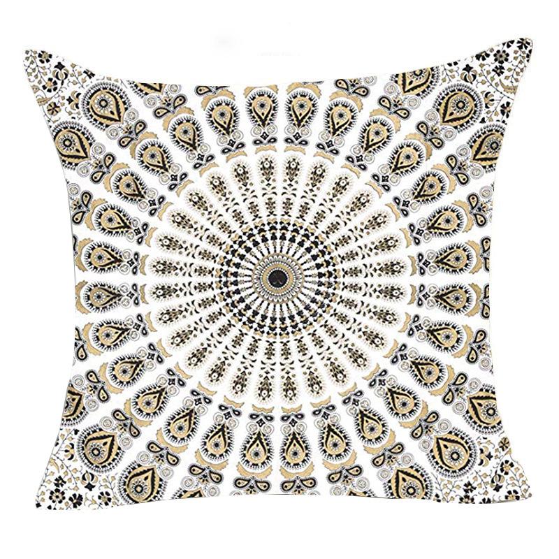 Mandala Series Linen Pillowcase Cushion Cover