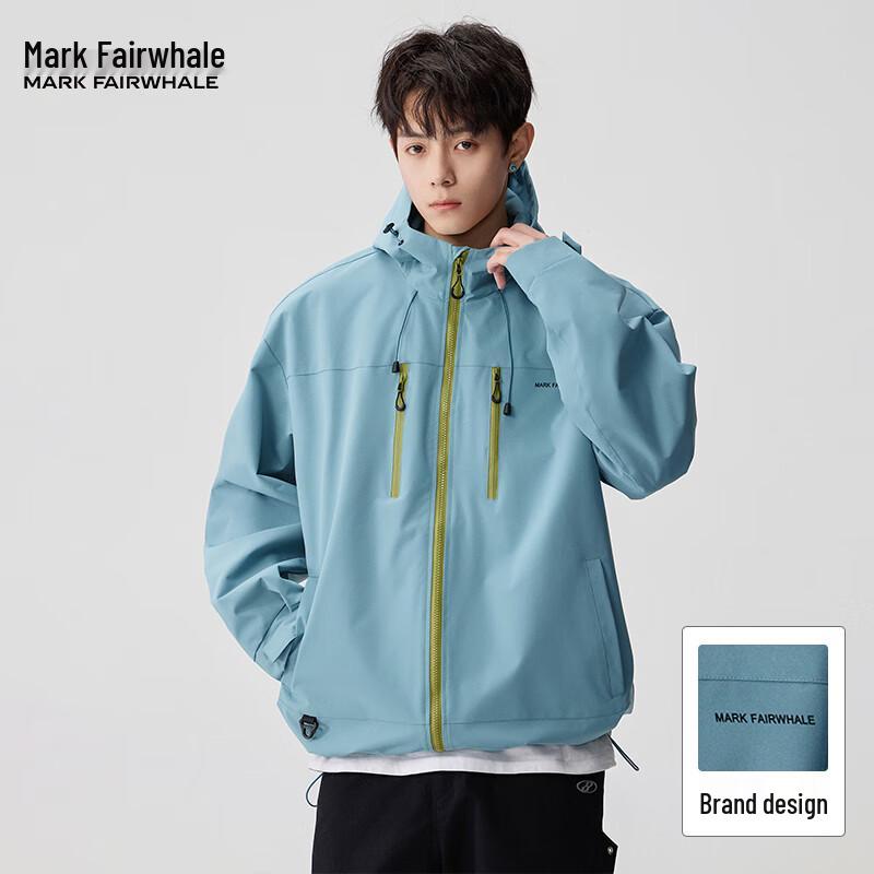 Mark Huafei 2025 Autumn Unisex Outdoor Waterproof Jacket