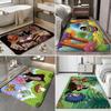 Cartoon K-Krtek Floor Mat Soft Flannel Entrance Door Mat Non Slip Absorbent Bathroom Bedroom Floor Rug