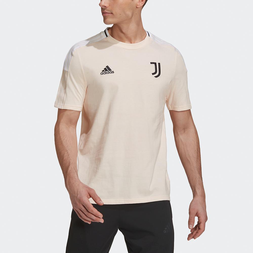 Adidas Soccer Sports Crew Neck T-Shirt Men Tops Pink GK8608