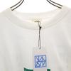 Unused VAST222 19ss Made In Japan Print Long Sleeve Sweat Trainer 3 White Men's Used