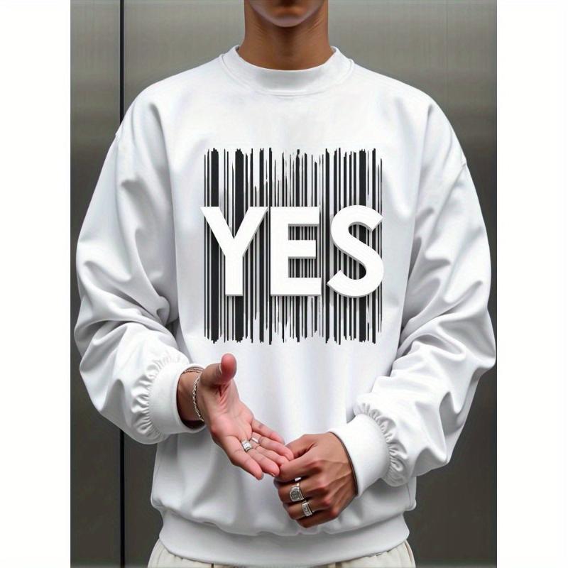 

Повседневные кофейные встречи и выходные, Ретро-стирка и мягкий на ощупь, Мужской свитшот с круглым вырезом XXL чёрный