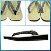 Setta Zori Large Size Shigi Ame Sole Rush Grass 30cm Cherry Blossom 1 Shaku 4L [Edo Ten] (Japanese sandals) Men's