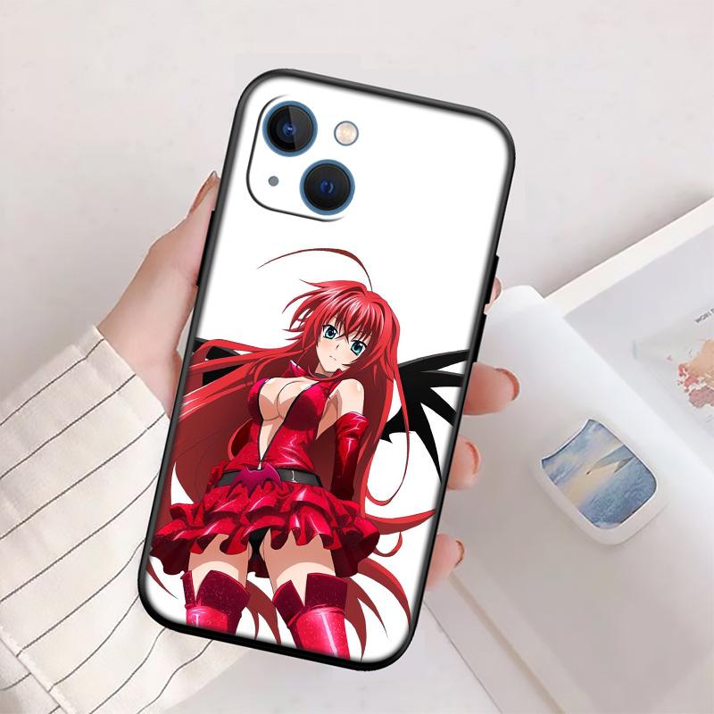 BH37 Rias Gremory Phone Case for Samsung Galaxy S20 S21 S22 Ultra FE + Plus A21S A22 A24 A25 A26 A30 A30S A31