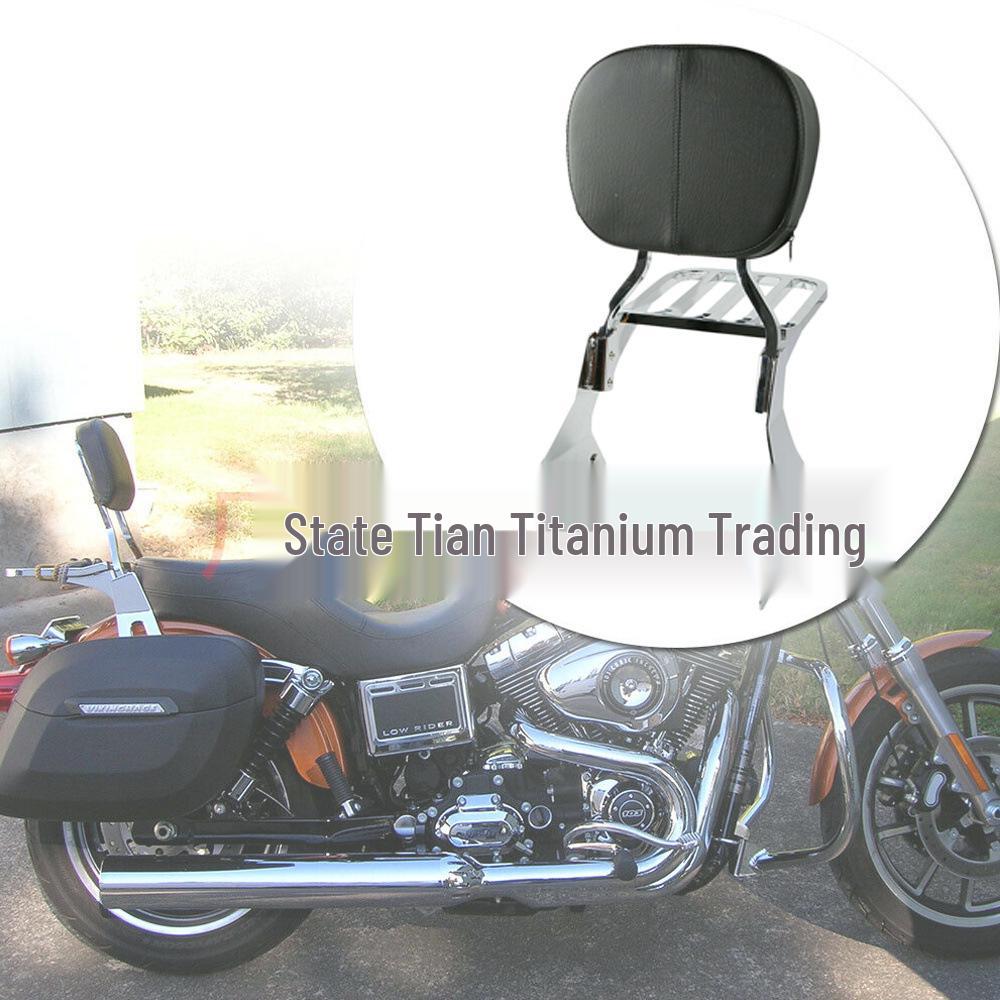 Harley Sportster Passenger Luggage Rack and Backrest (Non-adjustable, 2004-2018)