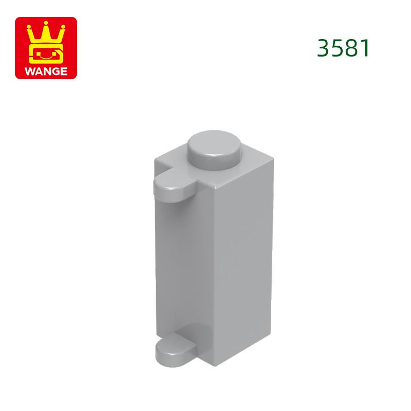 Non-Toxic 80Pcs/Lot 4489 Carriage Wheel Rack Building Block Moc Accessories Part Compatible With Bricks Diy Children Toys Gift Box