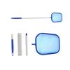 Filet de nettoyage de piscine avec manche 5 sections