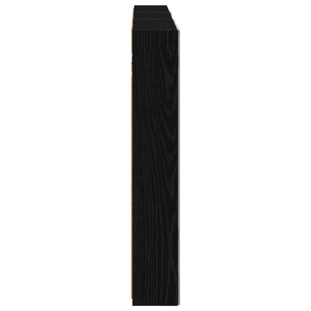 Bathroom Cabinet Set 3 Pcs 110 X 10.5 X 60.5 Cm Particleboard