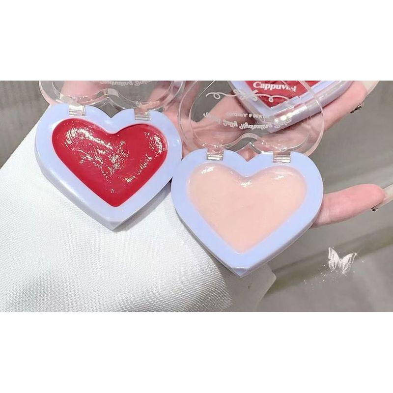 Cappuvini - Heart-Flipped Jelly Highlighter Balm - 2 Colors
