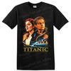 Titanic Jack and Rose T Shirt Ocean Liner Romance Movie Art Graphic Tee Gift