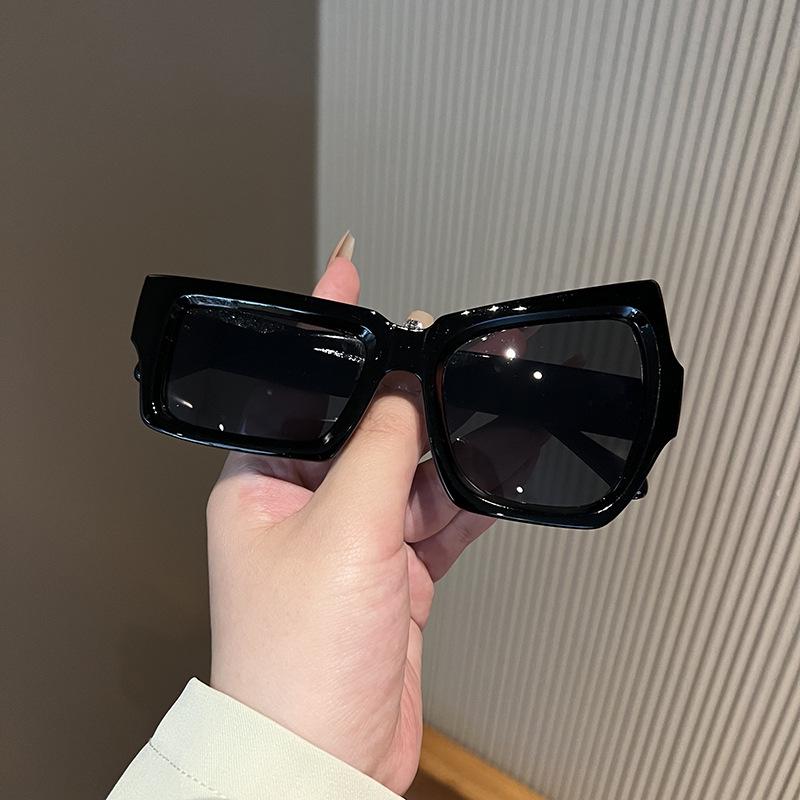 Quirky Irregular Sunglasses - Unisex European & American Fashion, UV Protection