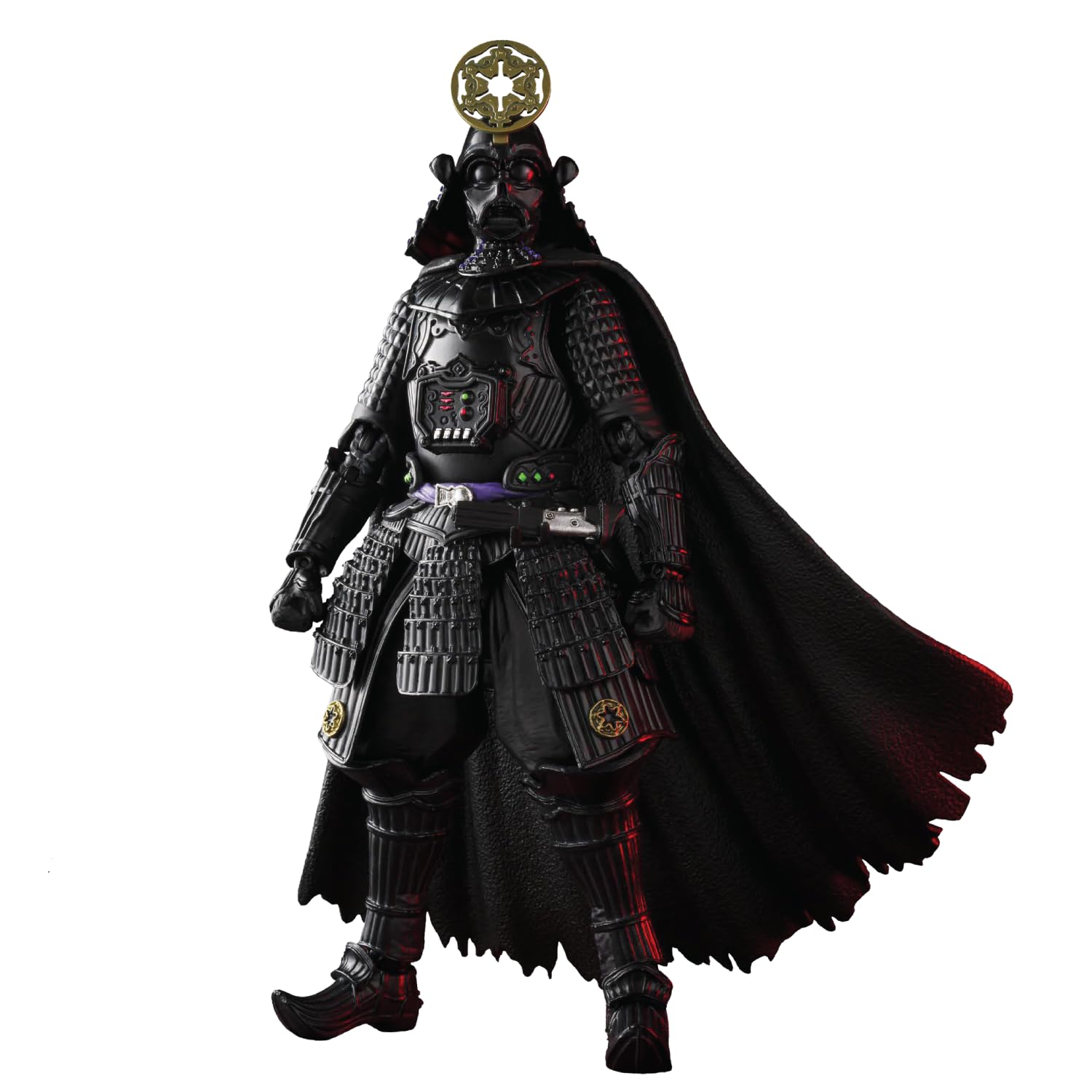 TAMASHII NATIONS Star Wars Kenobi Samurai General Darth Vader Bandai Spirits Great General Movie Realization Action Figure BAS65071 Obi-Wan