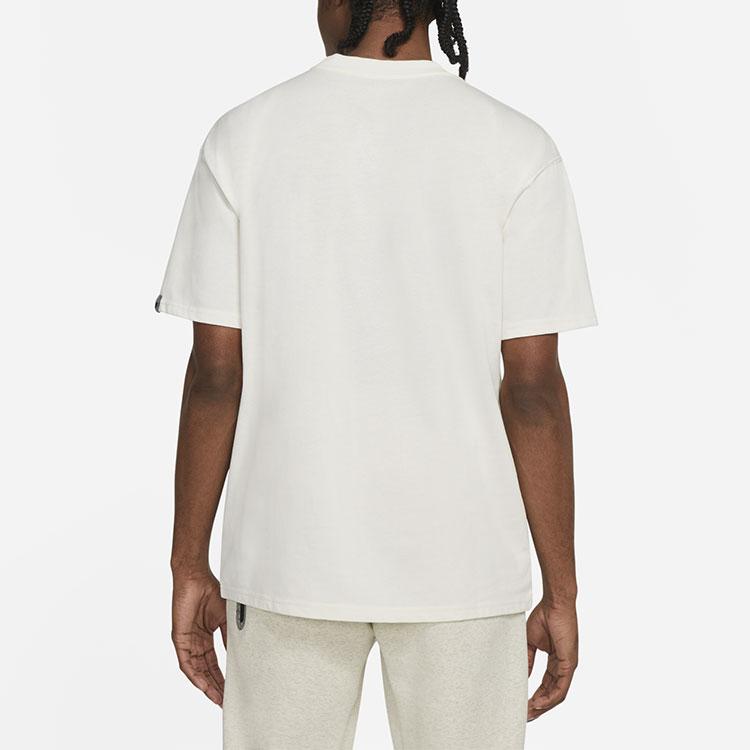 Nike Sportswear Embroidered Loose Casual T-Shirt Men Tops White DB6092-901