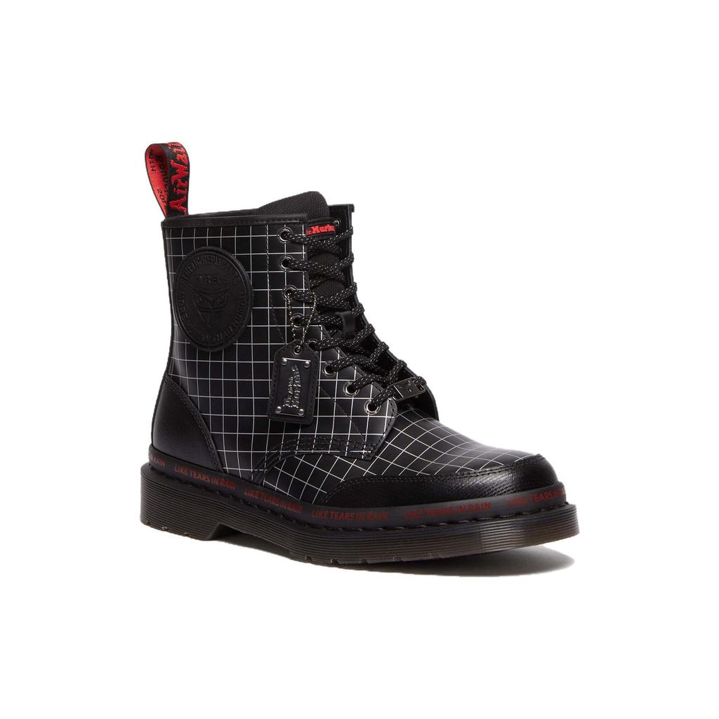 Dr. Martens Warner Bros. X 1460 WB100 Kožené Kulatá Špička Šněrovací Krátké Pánské Boty Černé 31748001