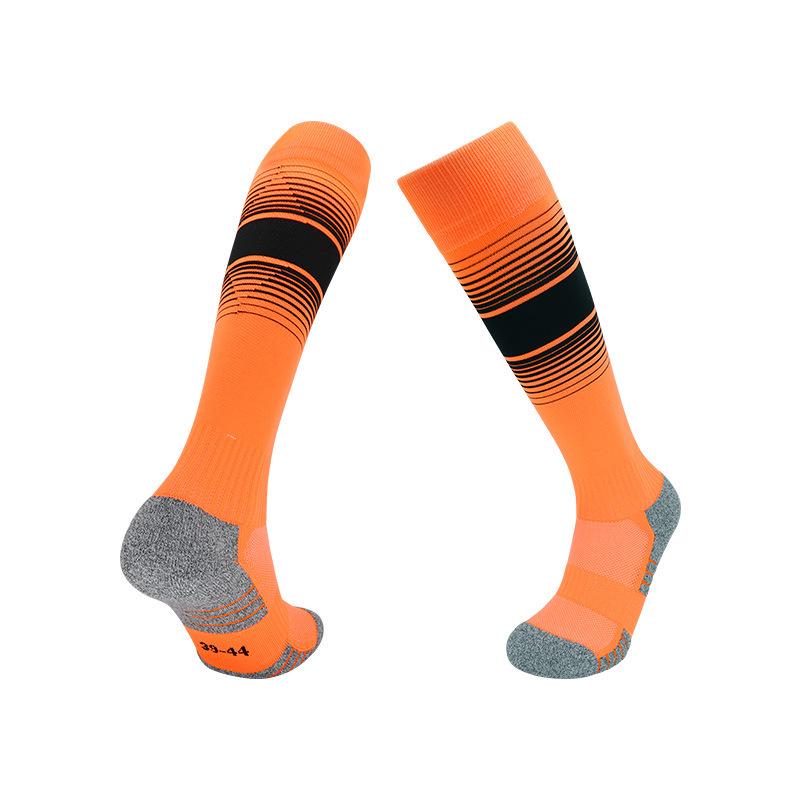 Men s Long Antibacterial Non-slip Football Socks - Thick, Sweat-absorbing Sports Socks for Training Youth