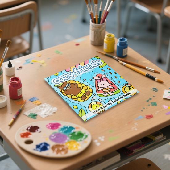 Meow Life Coloring Book Happy Cat Moments Illustrations Single-Sided Pages Cute Feline Scenes Cat Coloring Book for Cat Lovers And Teens