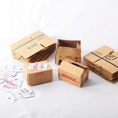 1 set di mini cartoni per espresso 1:12 giocattoli decorativi per scatole express in miniatura per case delle bambole