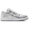 Air Jordan 1 Low SE Metallic Silver Damskie Sneakersy Photon-Dust Wolf-Grey FN5030-001