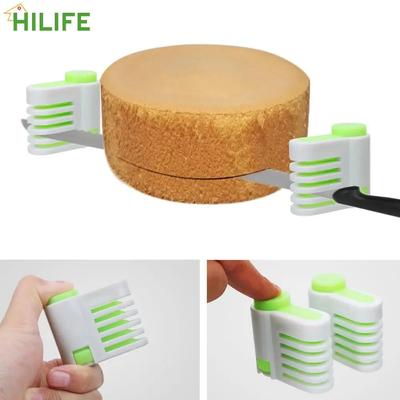 Accessori da cucina Fai da te Torta Taglierina per pane Livellatore Attrezzi per torta Taglio Fissatore Strumenti Gadget Dispositivo affettatrice 2 Pz/set 5 Strati