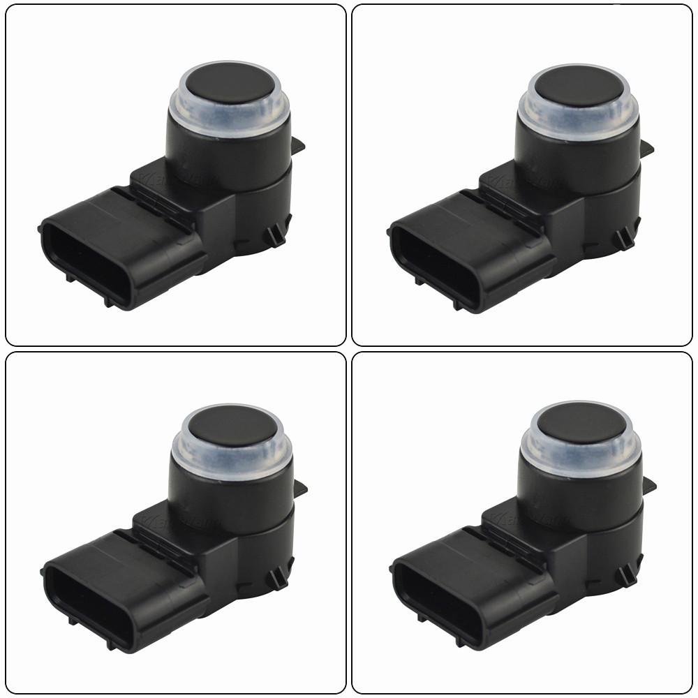 4pcs/lot Car Parktronic 39680-TV0-E11ZE PDC Parking Sensor For Honda Acura RLX CR-V Civic 39680-TVO-E111-M1 Black Silvery White
