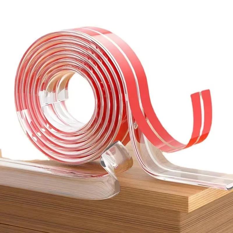 1/2/3/5M Safety Table Edge Guard Furniture Corner Protector Strip Self Adhesive Transparent Kids Baby Collision Proof Guards