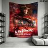A Nightmare Elm Street Tapestry Wallmounted Fashion Print Work Of Art Soft Background Wall Hanging Cloth