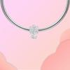 Copper Angelic Cross Virgin Mary Gold Pendant Religious Series Fit Charm Bracelet For Women Fine Jewelry Making