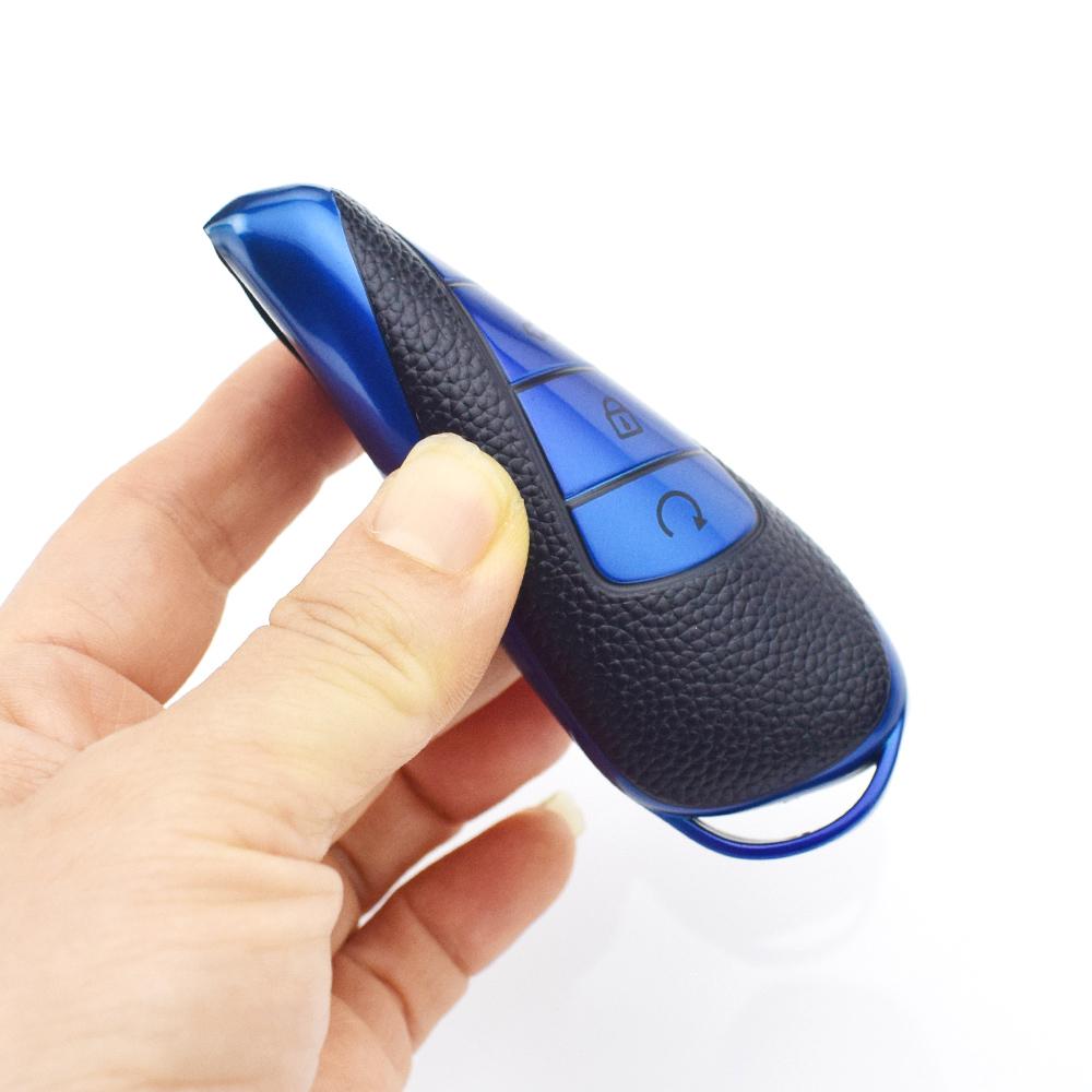 Leder TPU Auto Schale Fob Auto Fernbedienung Schlüssel Etui Abdeckung für Chery Tiggo 8plus Tiggo 8 New 5 Plus 7pro Max Omoda 5 C5 Zubehör