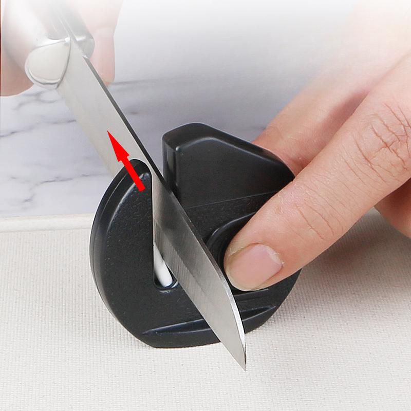 Mini Knife Sharpener Small Fast Portable Knife Sharpening Artifact New Outdoor Whetstone Ceramic Knife Sharpening Tool