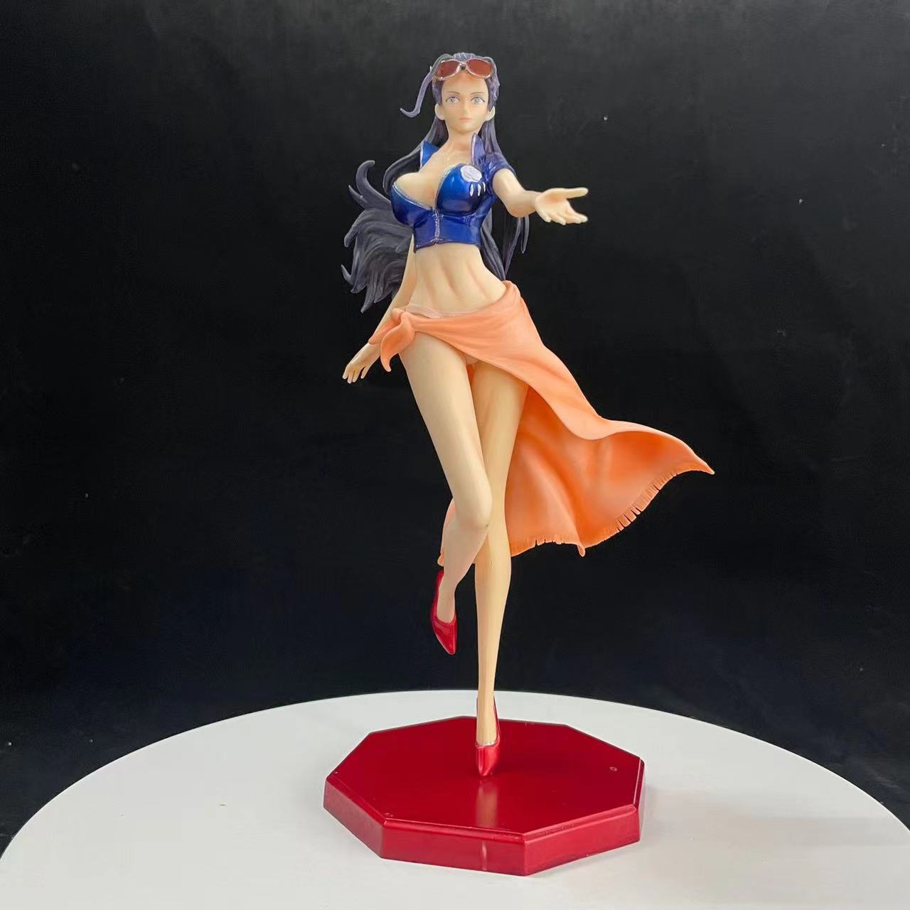 

One Piece Anime Figure 25cm Robin Standing Posture Model Statue PVC Collectible Desk Decoration Doll Action Figure Toys Gift