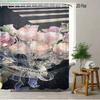 Batman Comic Book Battle Scene Waterproof Shower Curtain, Superhero Bathroom Decor With Kraak Sound Effect For Fans
