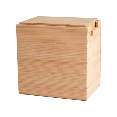 Brotkasten aus natürlichem Zedernholz, Brotkasten, Aufbewahrungsbehälter aus Holz, Aufbewahrungsbox, Schneidebrett, hergestellt in Japan, Lebensmittelaufbewahrung, stilvolle Brotbox