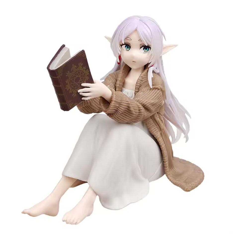 1-8Pcs Frieren Figure Frieren At The Funeral Figures Super Kawaii Cartoon Action Pvc Statue Cute Models Collection Dolls Gifts