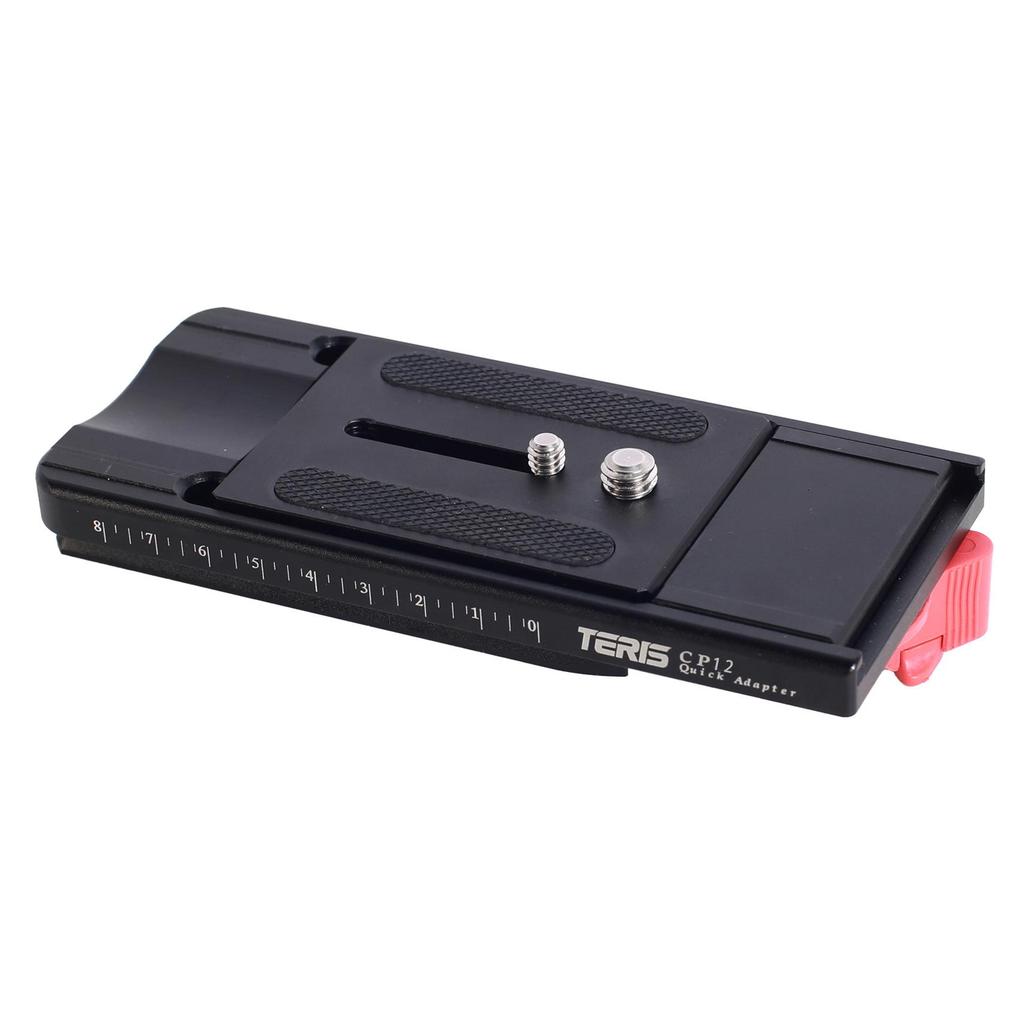 Tureis CP12 Universelle Schnellwechselplatte für Manfrotto Interface