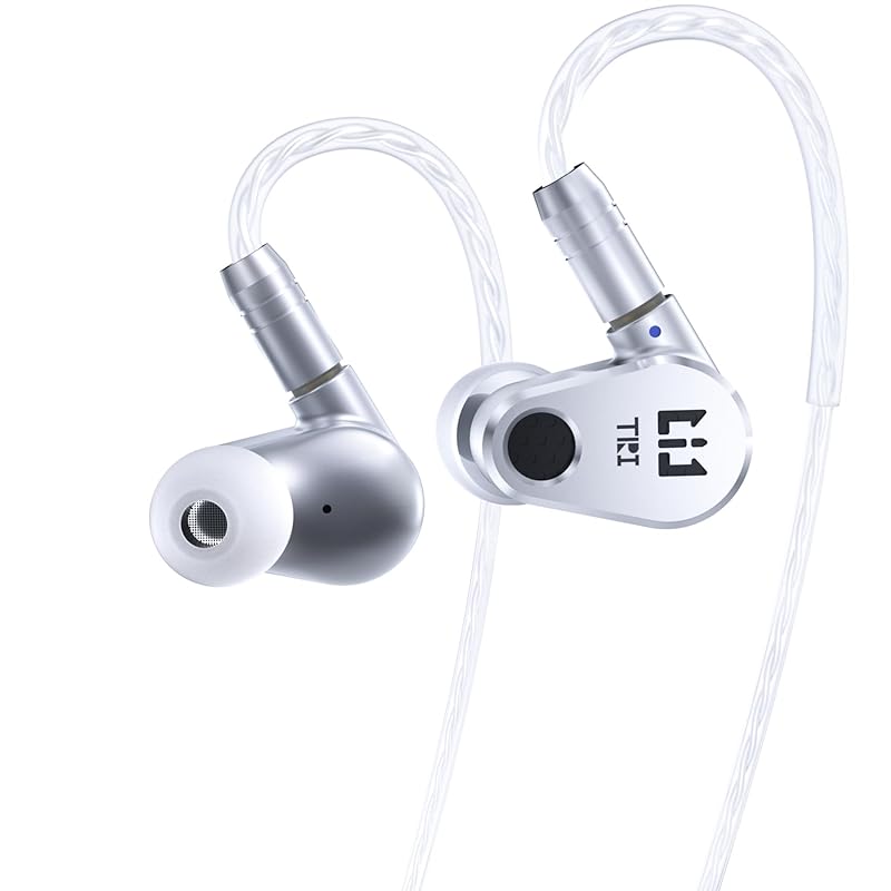 

[2024 popular earphones ] TRI DRACO Tenryu wired earphones ear monitor Canal type high end wired earphones open back enclosure/ 2DD noise canceling