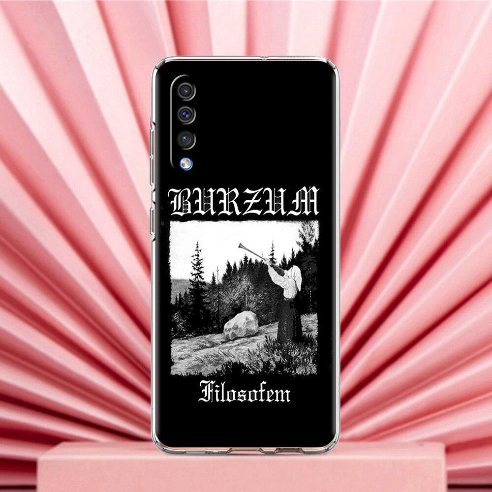 Burzum Filosofem BRZM Phone Case For Samsung Galaxy A50 A70 A20 A30 A40 A20E A10 A10S A20S A02S A12 A22 A32 A52 A72 Soft Cover