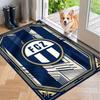 Weicher Boden Teppich FC Zürich Muster Teppichboden Dekorative Matte für Heimzimmer Dekoration