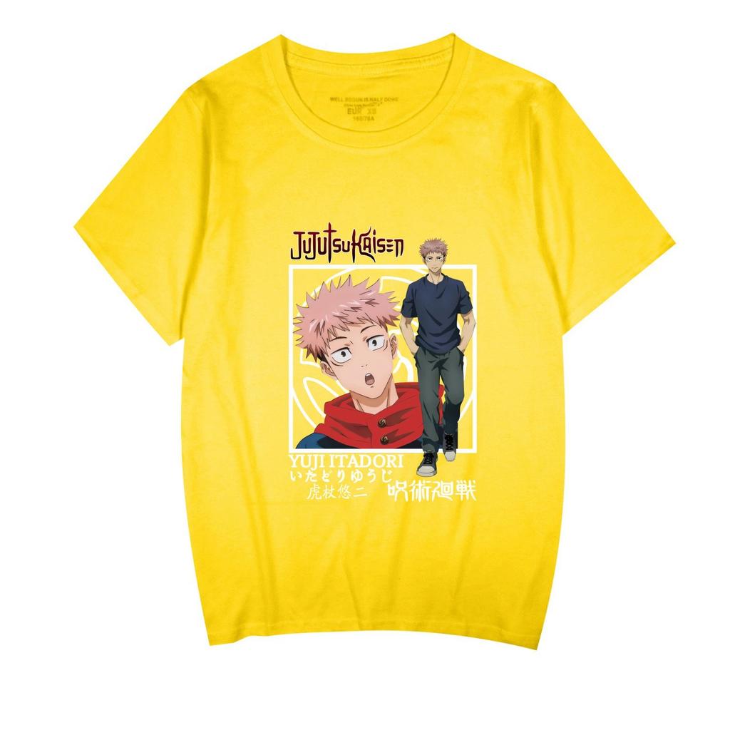 HOT Fashion Jujutsu Kaisen T Shirt Women/Men's Casual Anime Printed Short Sleeve Cosplay T-shirts