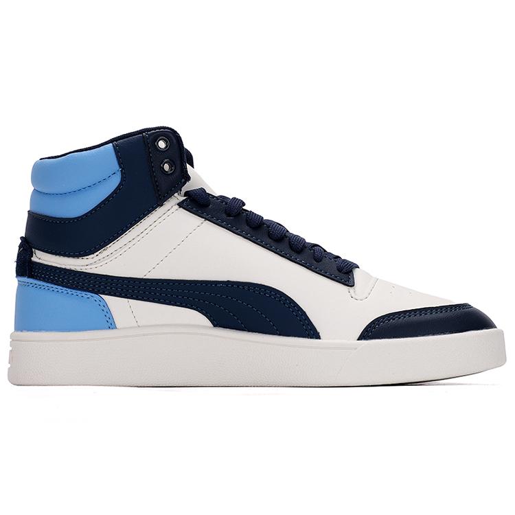 Puma Shuffle Mid Mid Tops Casual Skateboarding Shoes Unisex Blue White 380748-09