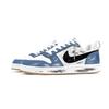 Nike Court Borough Cerulean Edge Abrasion Resistant Lightweight Wear Resistant And Lightweight Low Top Skateboard Shoes 844881-100(Team93--SBOX )