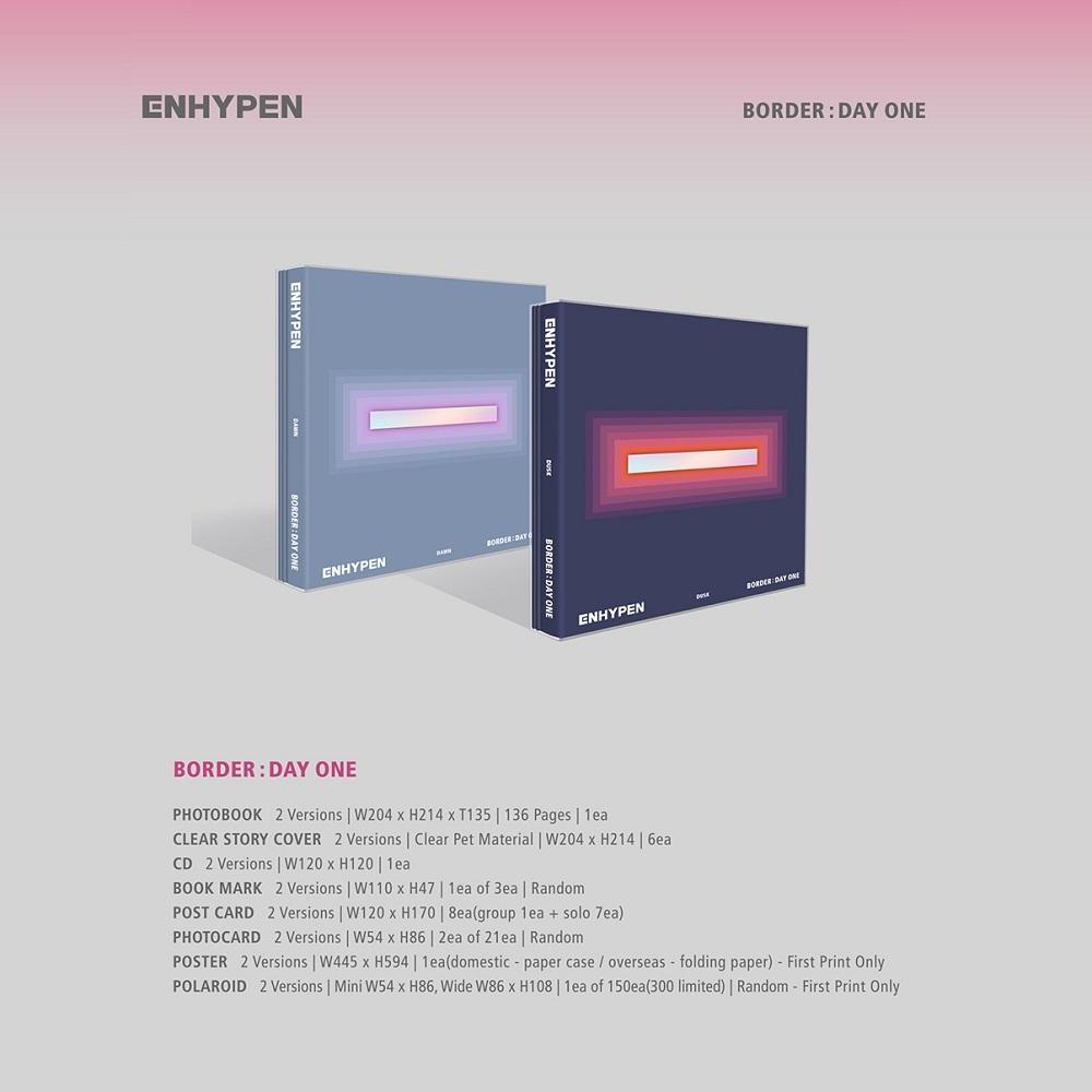 ENHYPEN 1st Mini Album Border : Day One CD