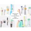 Sticky Hook No Punch with Four-Claw Design Hook Silicone Soft Claw Mold-Free Adhesive Hook for Bathroom And Desktop