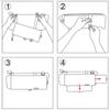 Antiglare Sun Blocker For Car Sun Visor Extender Auto Window Sunshade UV Rays Blocker Universal Sunshade Supplies For Vehicles