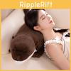 Plush Otter Brown Toy Cartoon Animal Stuffed Doll Kids Gift Bedroom Decoration