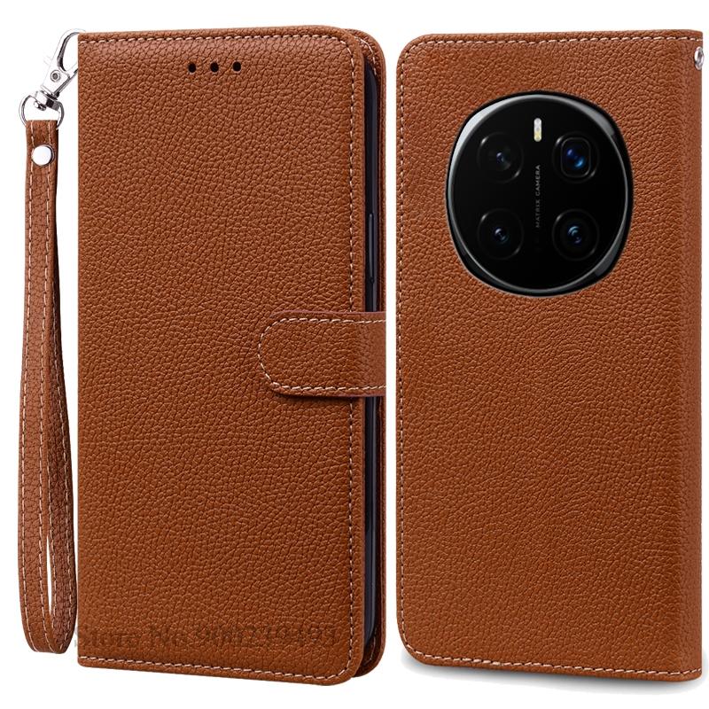Etui portfelowe ze skóry z klapką dla Honor Magic 7 Pro, etui na telefon Coque dla Honor Magic7 Pro 5G, etui Fundas dla Honor Magic 7 Pro