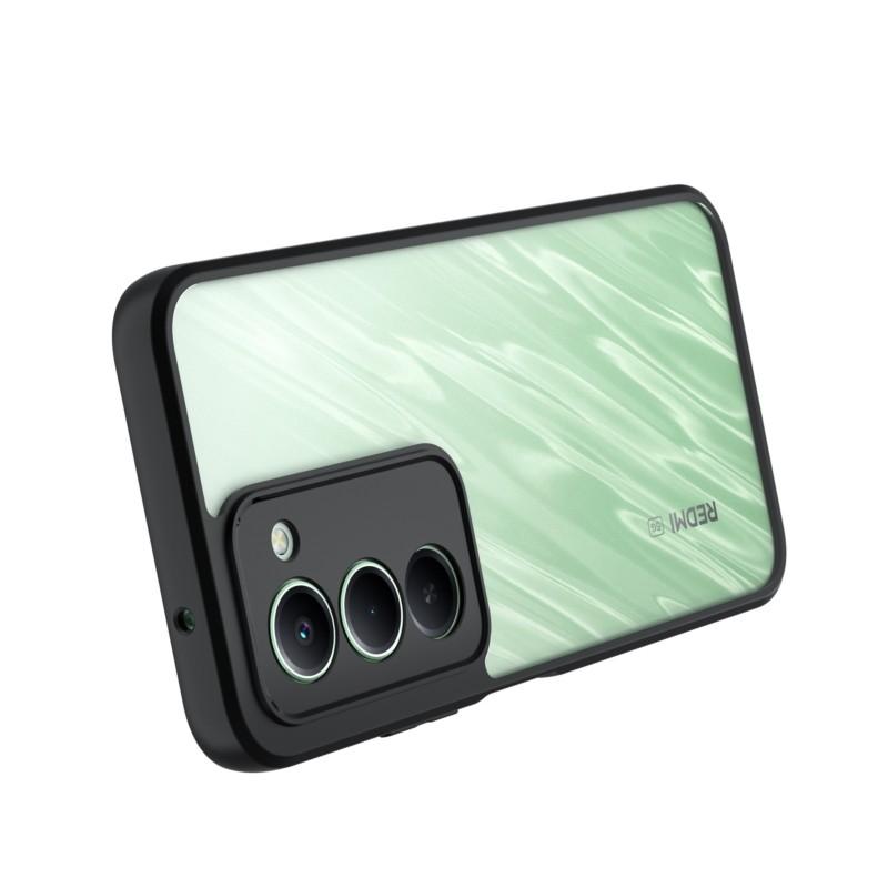 Etui na Redmi 15 5G dla Xiaomi Redmi 15 5G Pokrowiec Prosty czarny matowy futerał Odporny na odciski palców etui na telefon Dla Redmi 15 5G Global