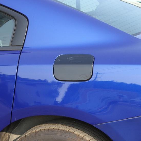 Black Door Fuel Tank Gas Cap Decor Cover Trim For Dodge Charger 11+ Accessories